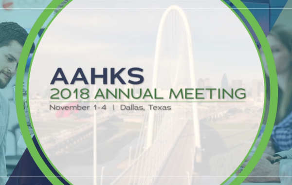 AAHKS Annual Meeting 2018 Promo